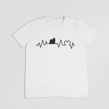 Puli heartbeat férfi póló