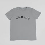 Puli heartbeat férfi póló