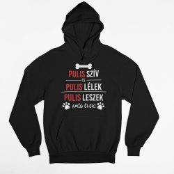 Pulis szív és pulis lélek férfi pulóver