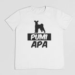 Pumi apa férfi póló