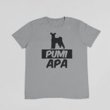 Pumi apa férfi póló