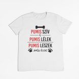 Pumis szív és pumis lélek férfi póló