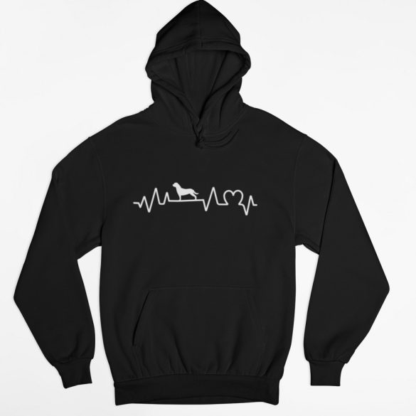 Rottweiler heartbeat pulóver