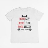 Rotis szív és rotis lélek férfi póló