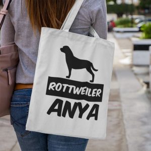 Rottweiler anya vászontáska