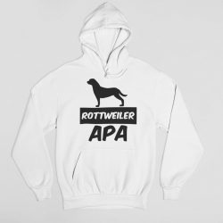 Rottweiler apa férfi pulóver