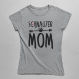 Schnauzer mom női póló
