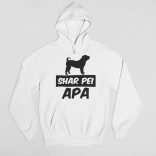 Shar pei apa férfi pulóver