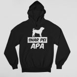 Shar pei apa férfi pulóver