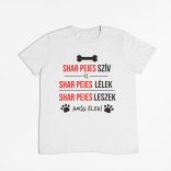 Shar peies szív és shar peies lélek férfi póló
