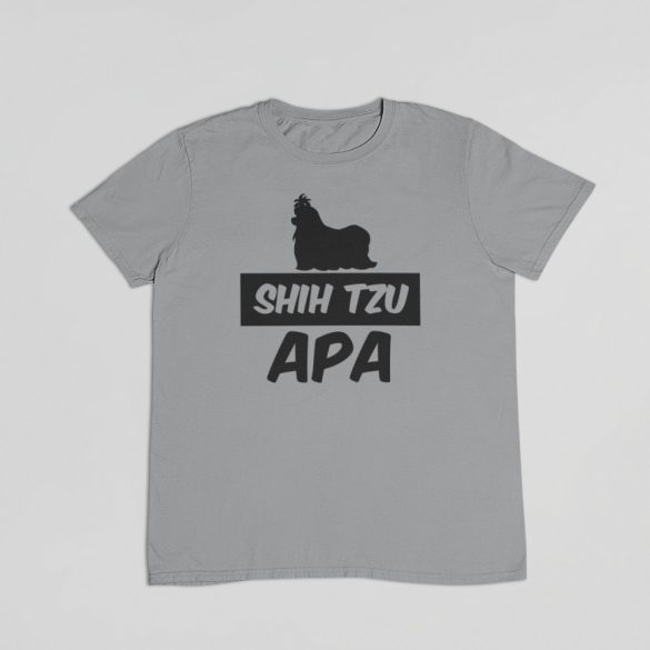 Shih-tzu apa férfi póló