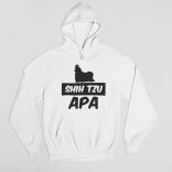 Shih-tzu apa férfi pulóver