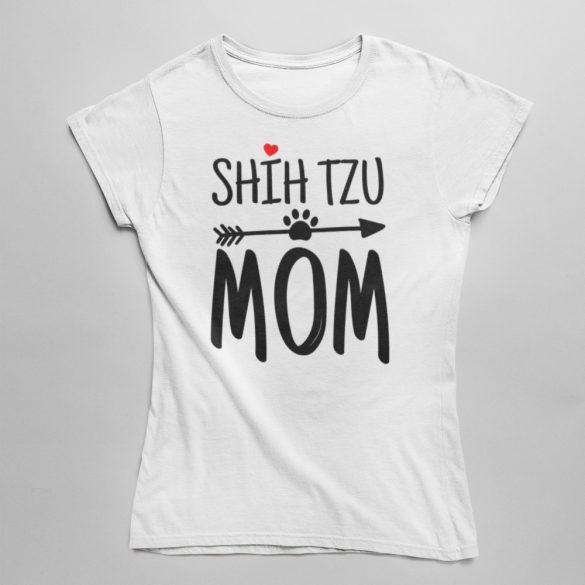 Shih tzu mom női póló