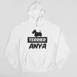 Skót terrier anya női pulóver