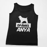 Spániel anya női atléta