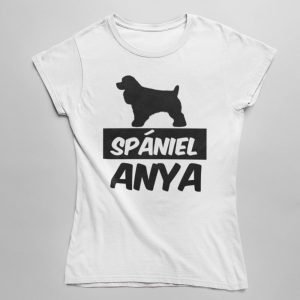 Spániel anya női póló