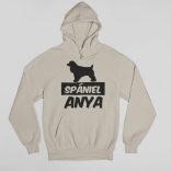 Spániel anya női pulóver