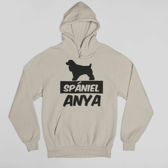 Spániel anya női pulóver