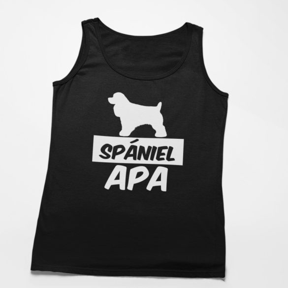 Spániel apa férfi atléta