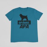 Spániel apa férfi póló