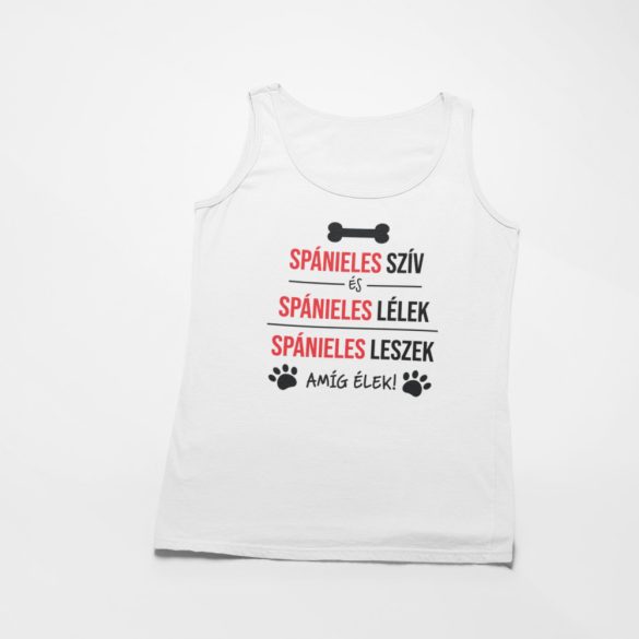 Spánieles szív és spánieles lélek női atléta