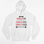 Spánieles szív és spánieles lélek pulóver