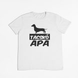 Tacskó apa férfi póló