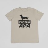 Tacskó apa férfi póló