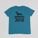 Tacskó apa férfi póló