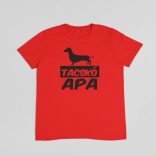 Tacskó apa férfi póló