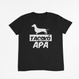 Tacskó apa férfi póló
