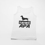 Tacskó apa férfi atléta