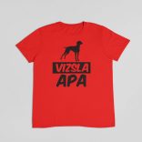 Vizsla apa férfi póló