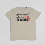 Vizsla nélkül lehet élni, de minek? férfi póló