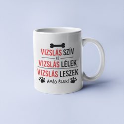 Vizslás szív és vizslás lélek bögre