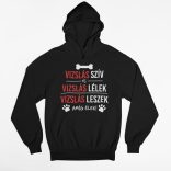 Vizslás szív és vizslás lélek férfi pulóver