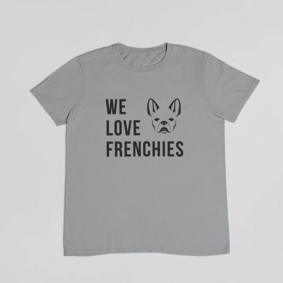 We love frenchies férfi póló