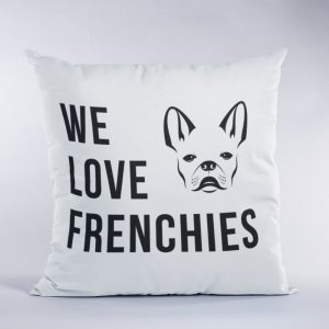 We love frenchies párna