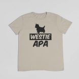 Westie apa férfi póló