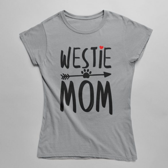 Westie mom női póló