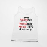 Westies szív és westies lélek női atléta