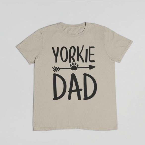 Yorkie dad férfi póló
