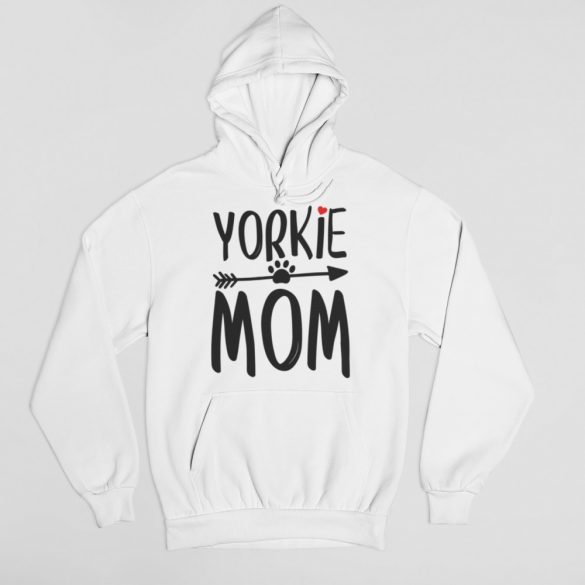 Yorkie mom női pulóver